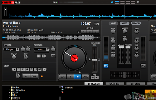 Virtual DJ Home