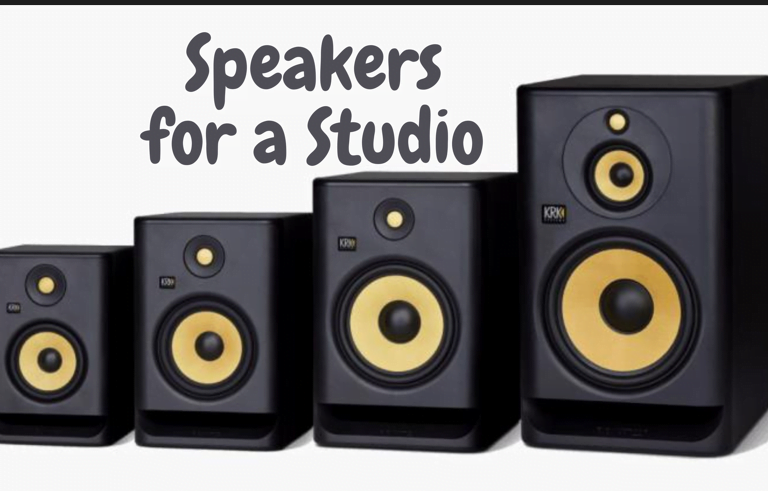 speakers for a studio