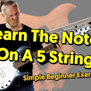 notes for 5 string bass guitar