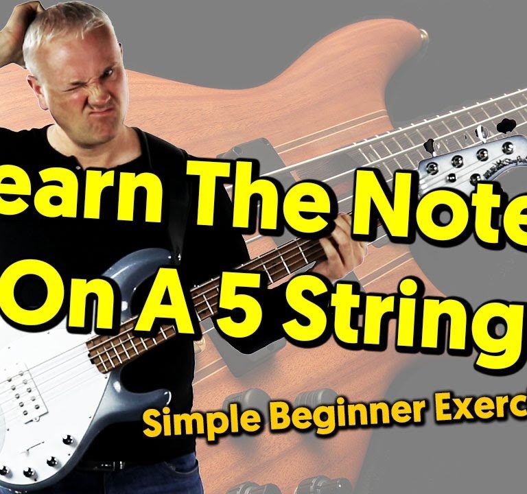 notes for 5 string bass guitar