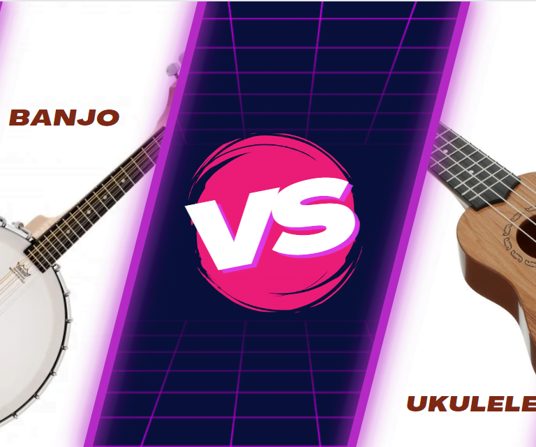 banjo and ukulele