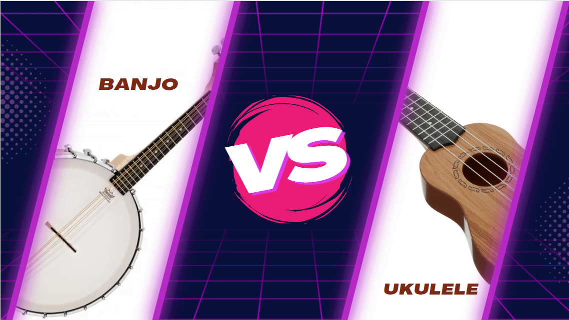 banjo and ukulele