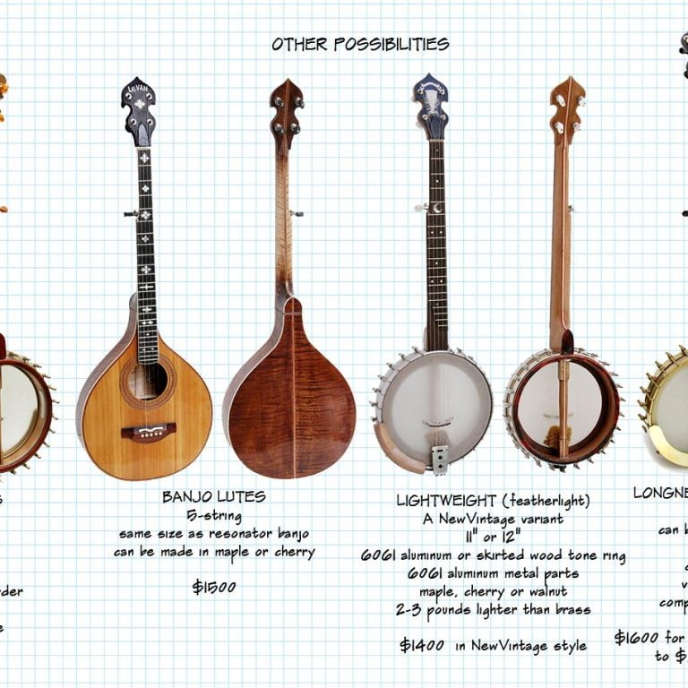 Types of Banjos